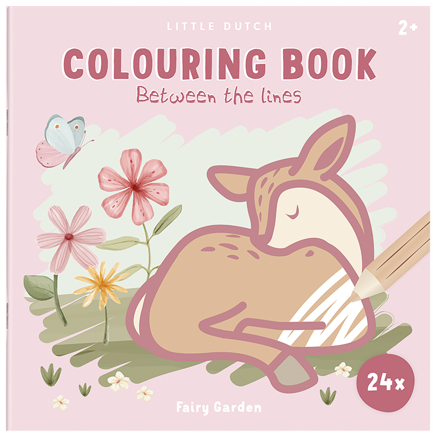 Malbuch / Colouring Book - Fairy Garden