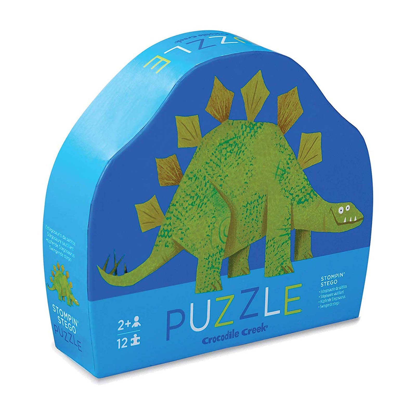 Mini Puzzle Dinosaurier Stegosaurus 12 Teile