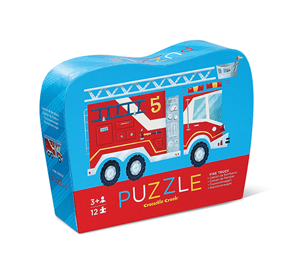 Mini Puzzle Feuerwehr 12 Teile