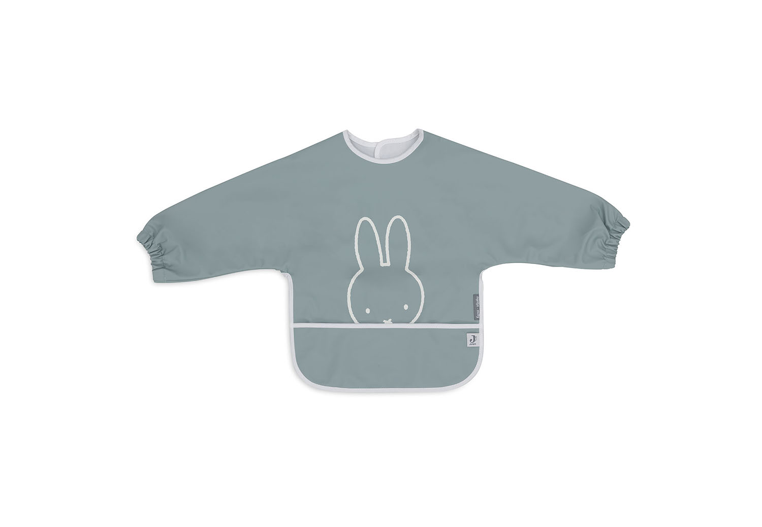 Lätzchen mit Ärmeln Miffy Peekaboo sea green