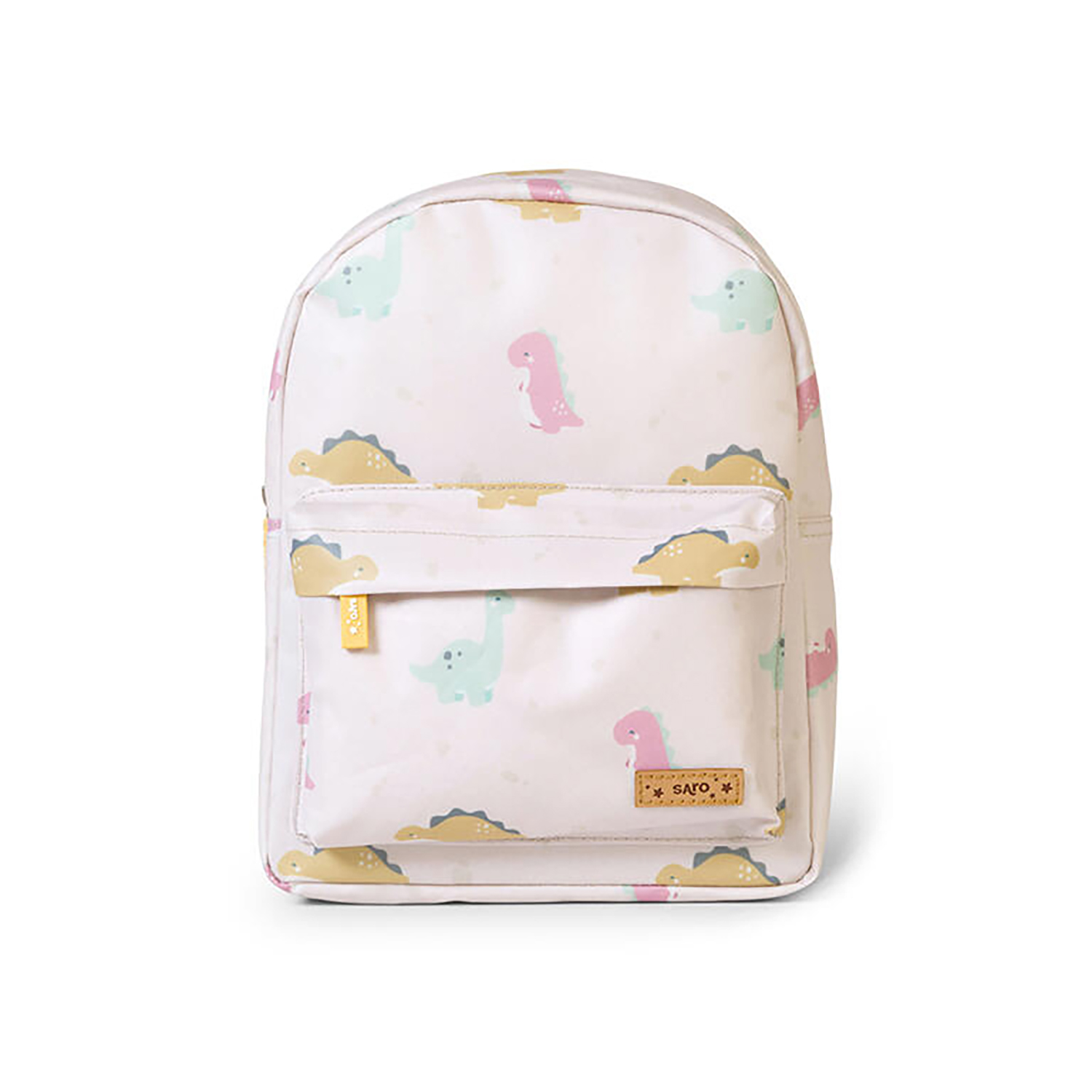 Kinderrucksack Dinosaurier rosa / gelb