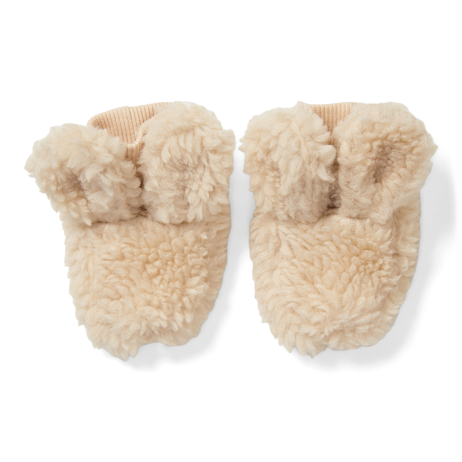 Babyschuhe Teddyfell - Newborn Winter sand (Gr. 2 / 3-9 Monate)