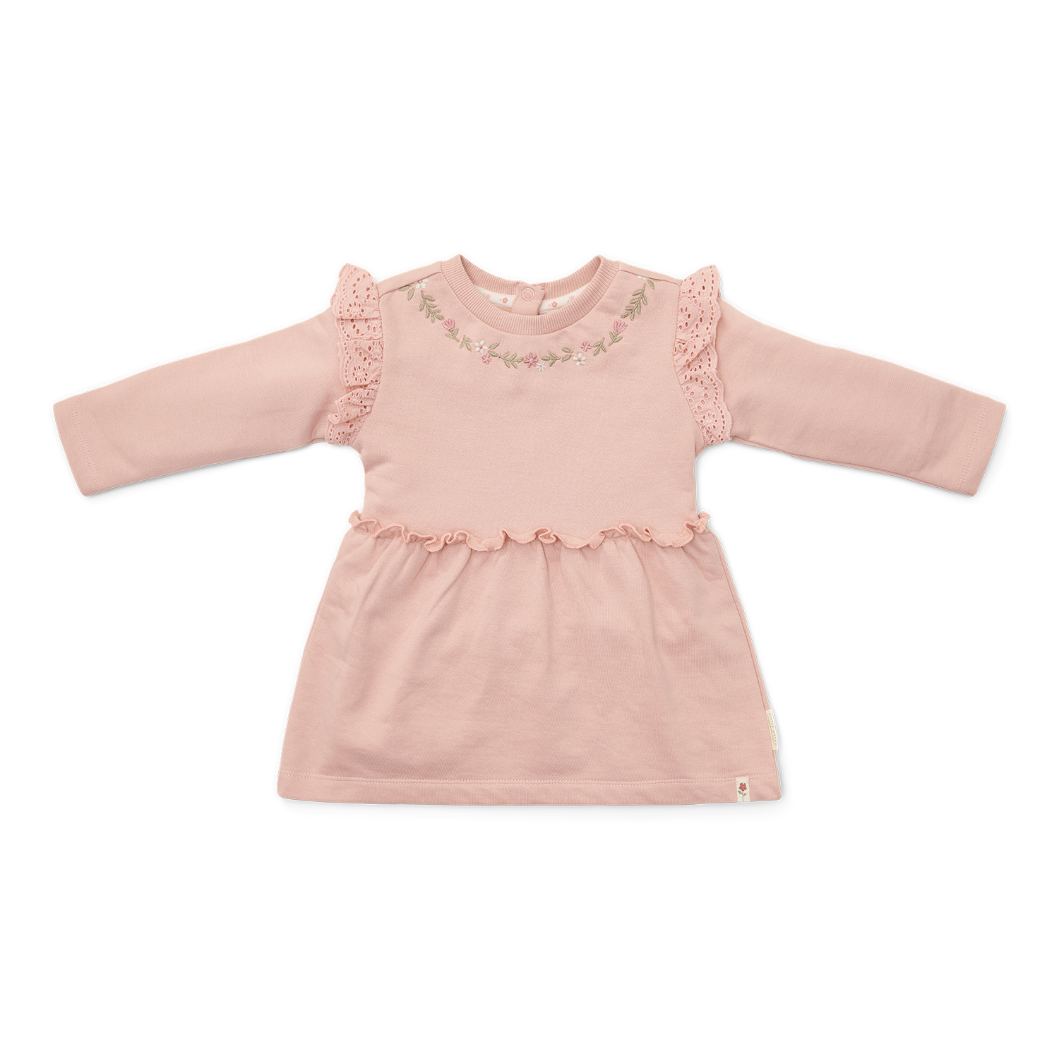 Kleid langärmlig - Little Farm soft rose (Gr. 104)