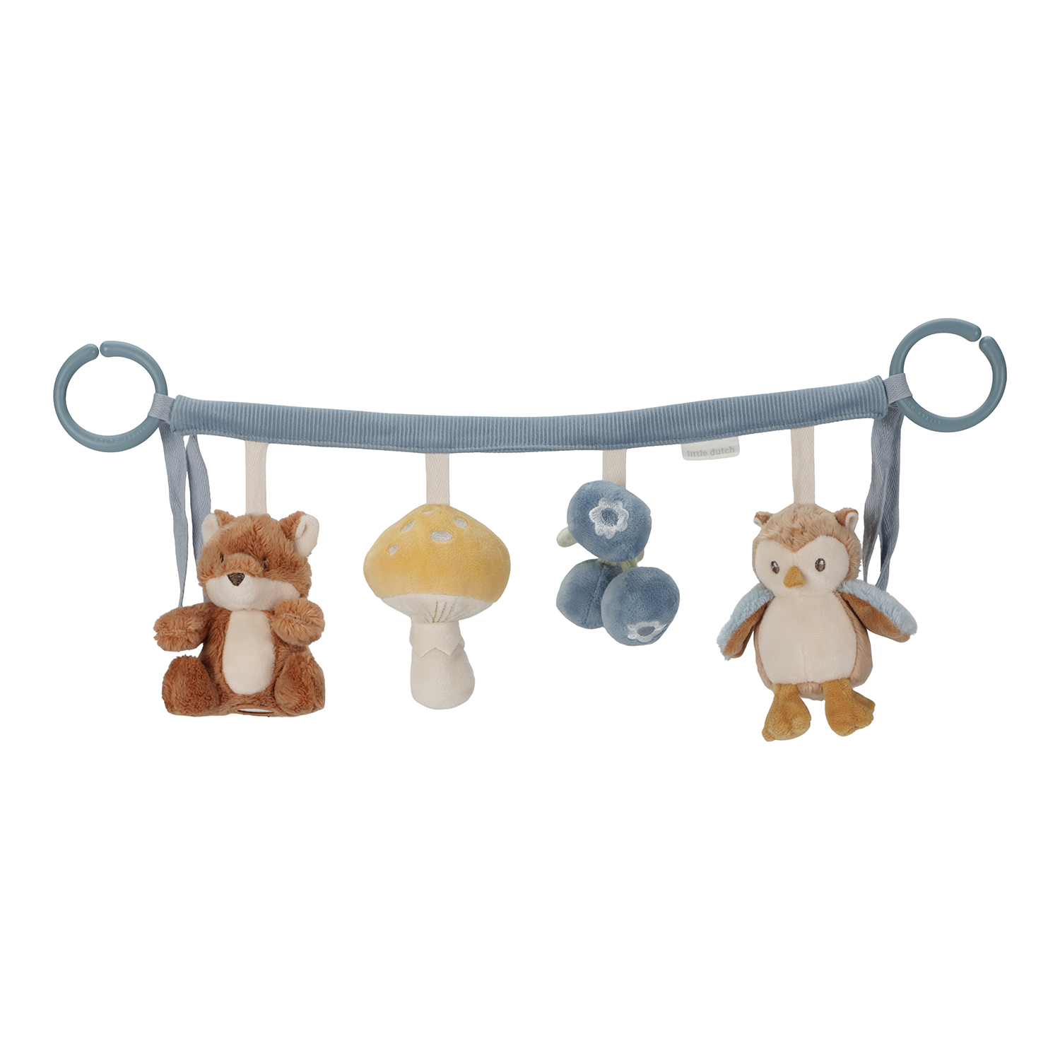 Kinderwagenkette - Forest Friends blau