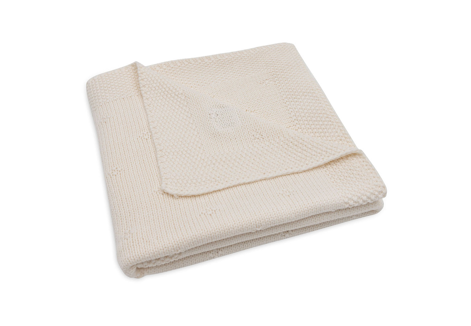 Kinderdecke Strick - Cosy Knit ivory (100x150 cm)