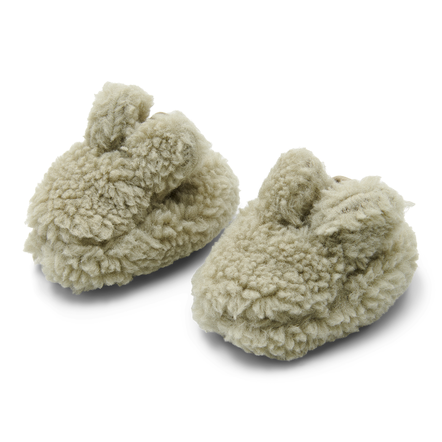 Babyschuhe Teddyfell - Newborn Winter soft green (Gr. 1 / 0-3 Monate)