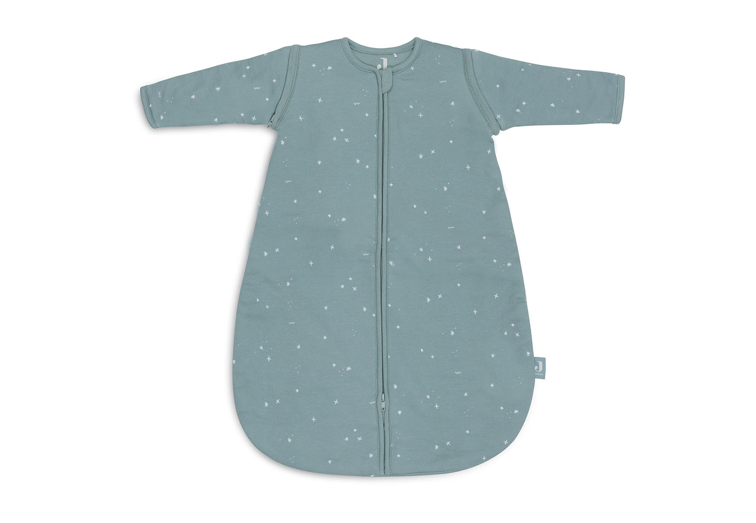 Newborn Winterschlafsack Kokon - Twinkling sea green (Gr. 60 cm)