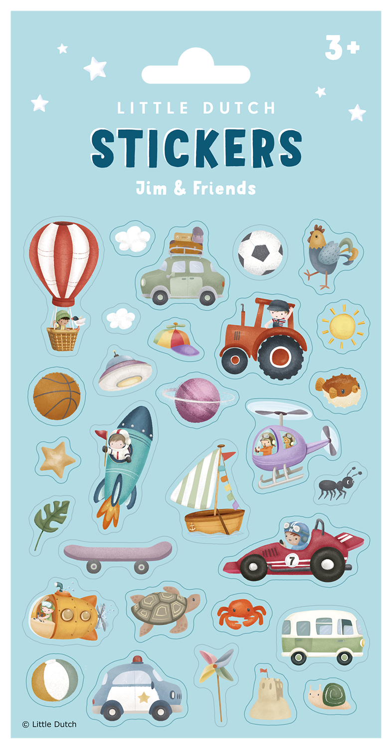 Aufkleber / Sticker Jim & Friends