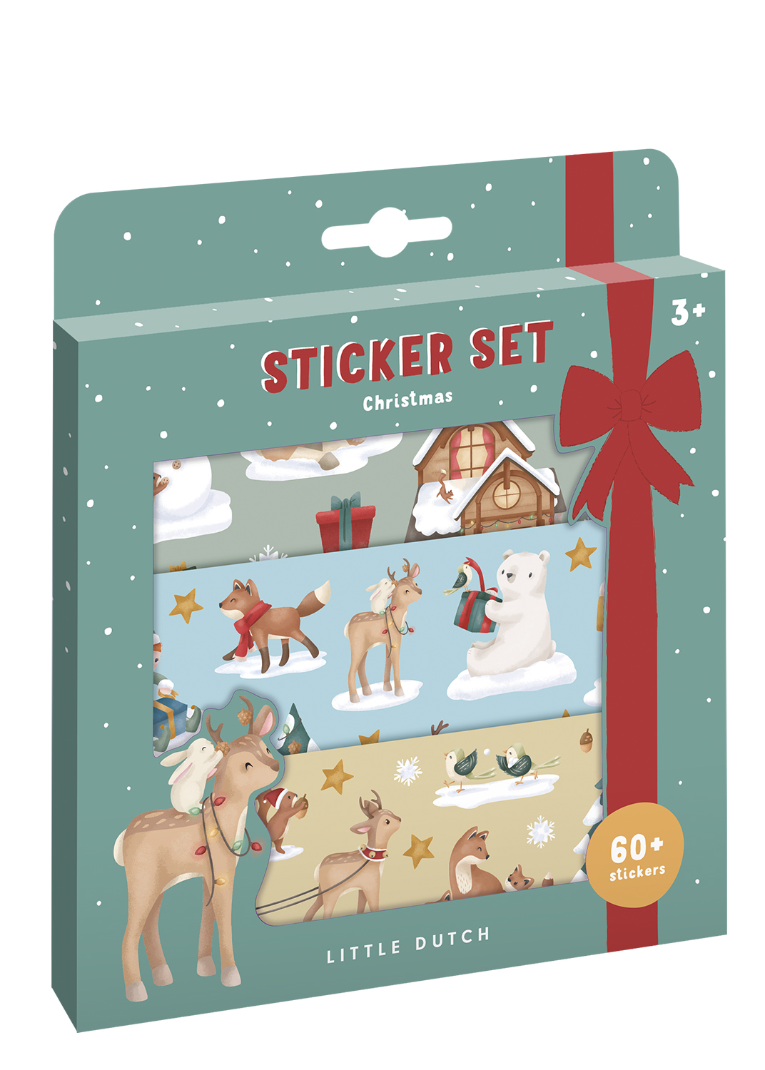 Aufkleber- / Stickerset - Weihnachten