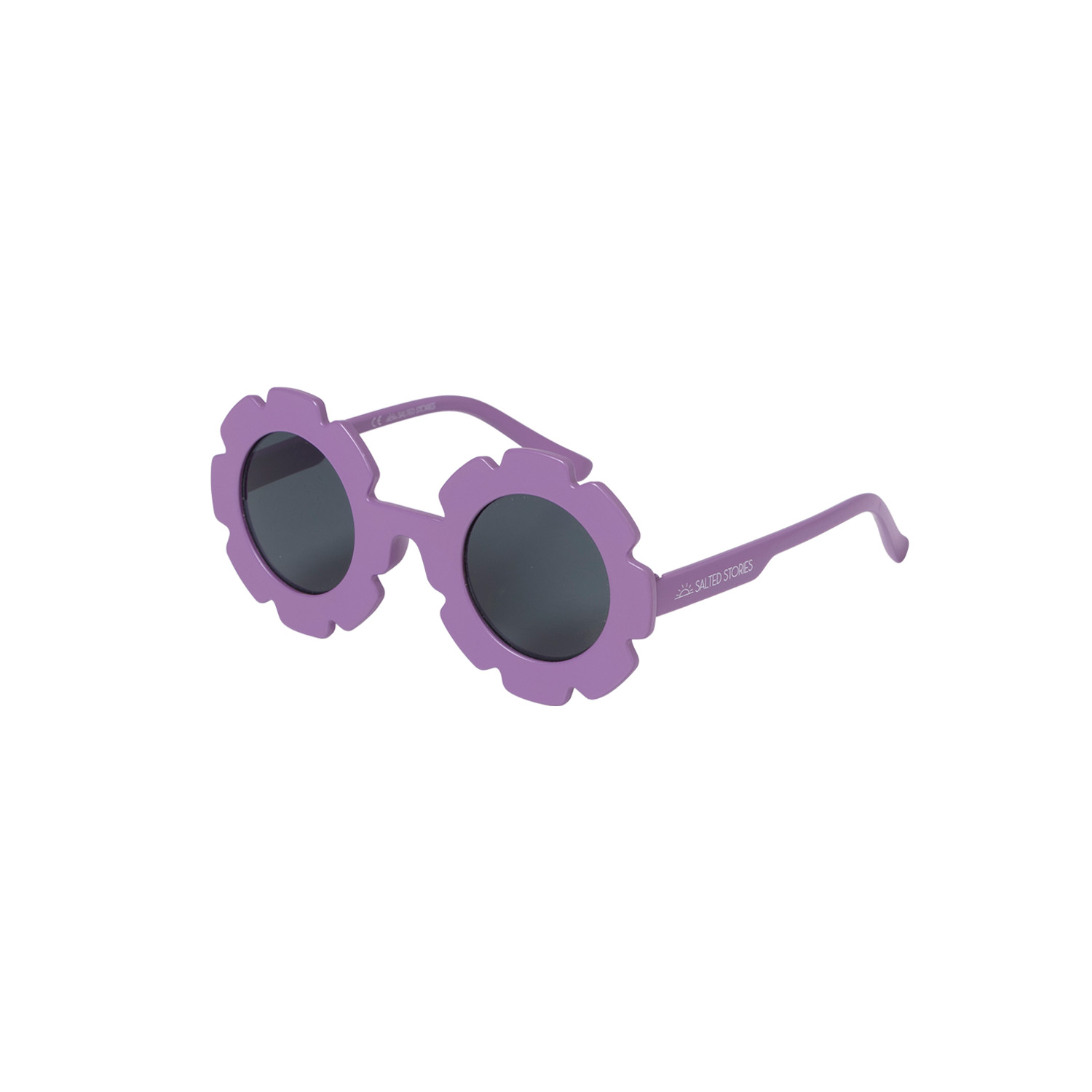Kindersonnenbrille rund Blume Solid / Sierra lila