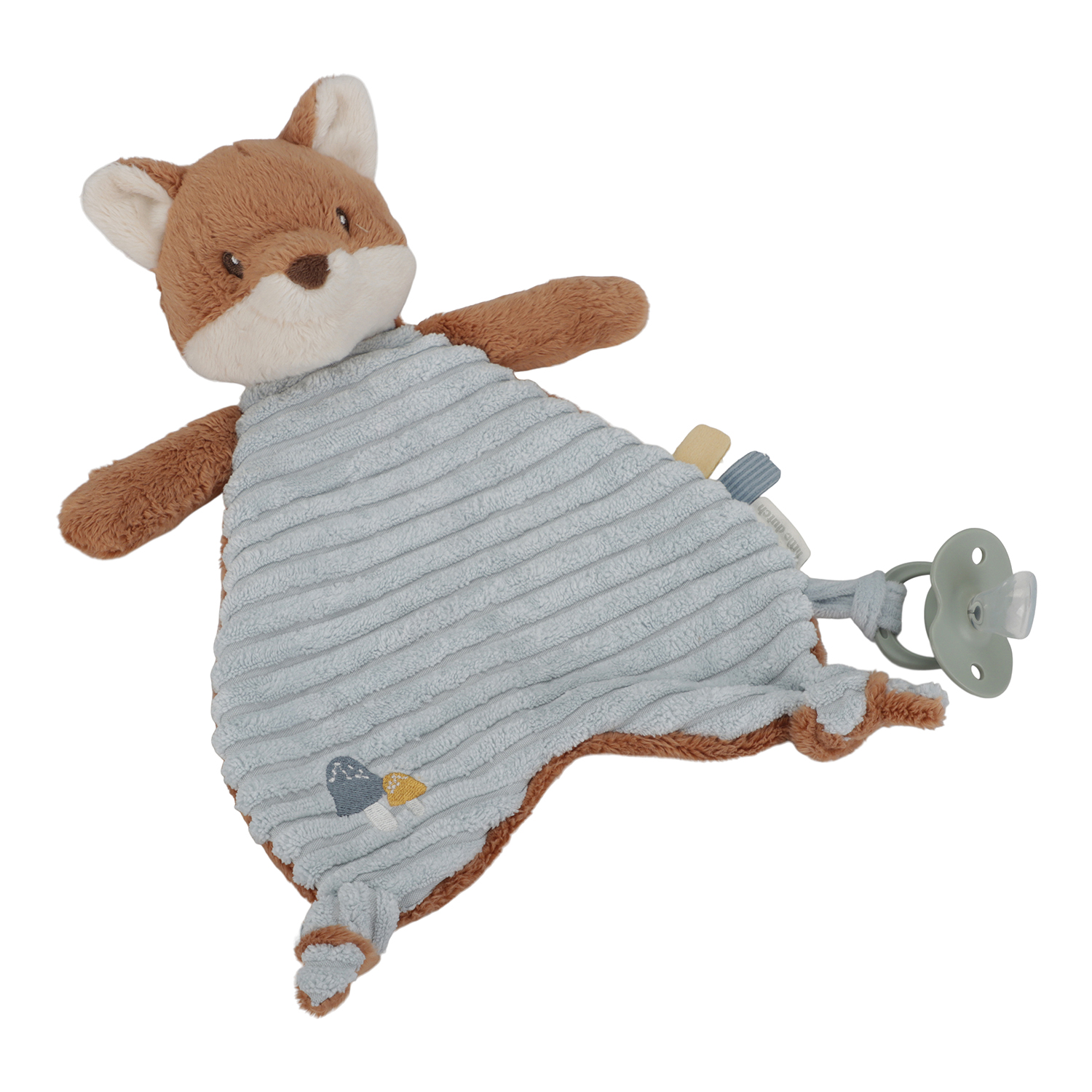 Kuscheltuch Schnullertuch Fuchs - Forest Friends blau