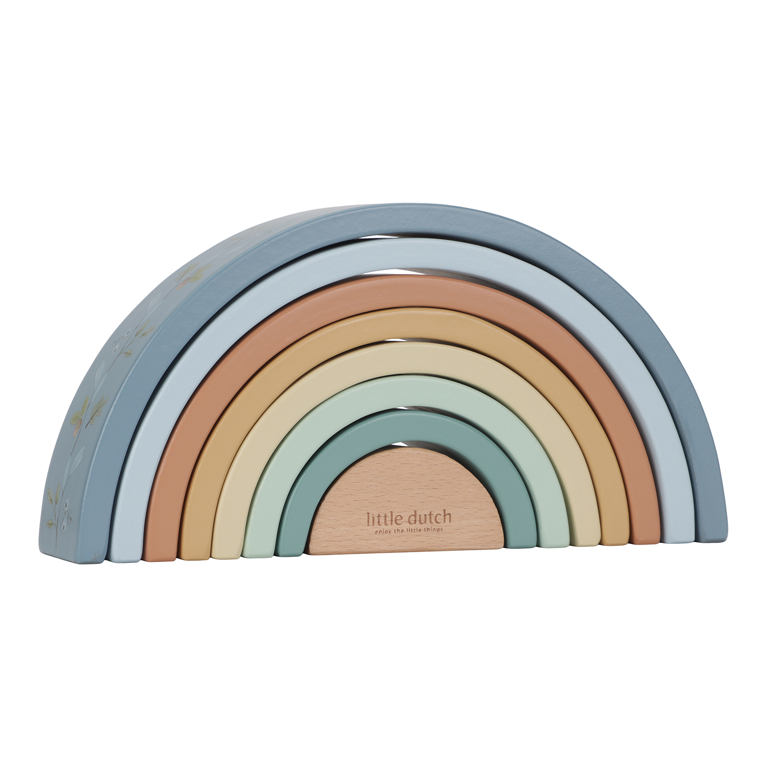 Holz Regenbogen (FSC) - Forest Friends blau