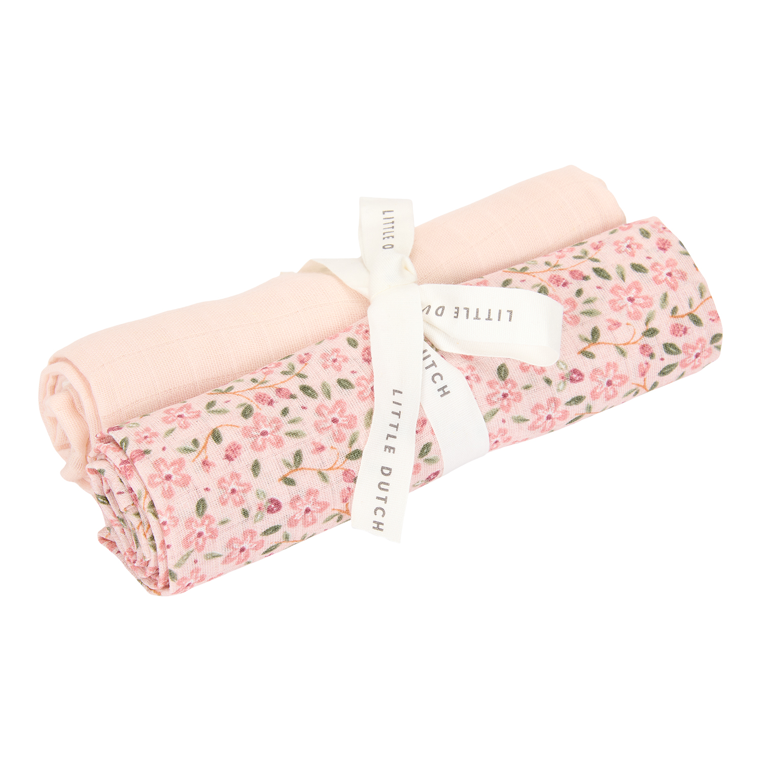 Musselin Swaddle Tuch 2er Set Fairy Floral & Blossom - Fairy Garden (70x70 cm)