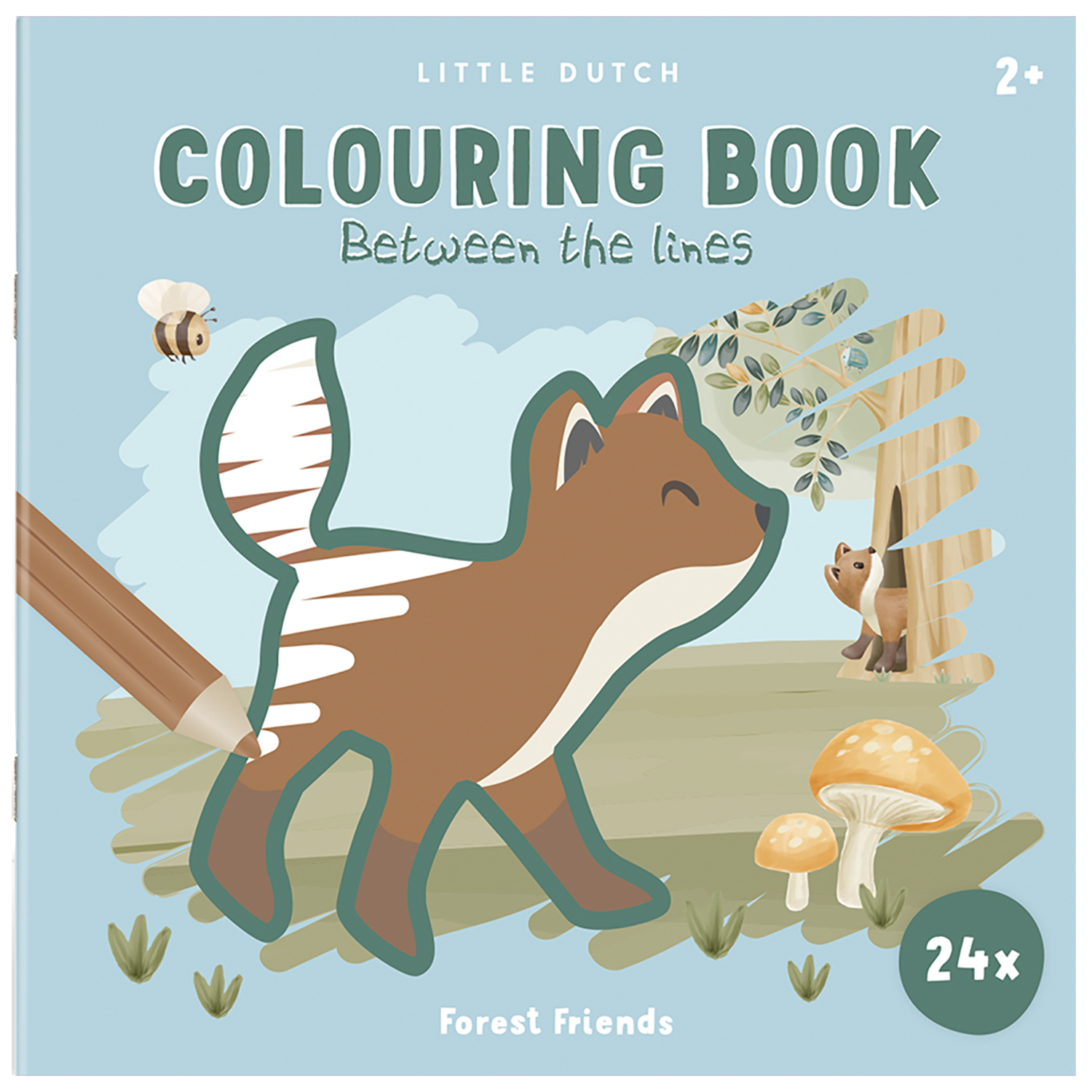 Malbuch / Colouring Book - Forest Friends