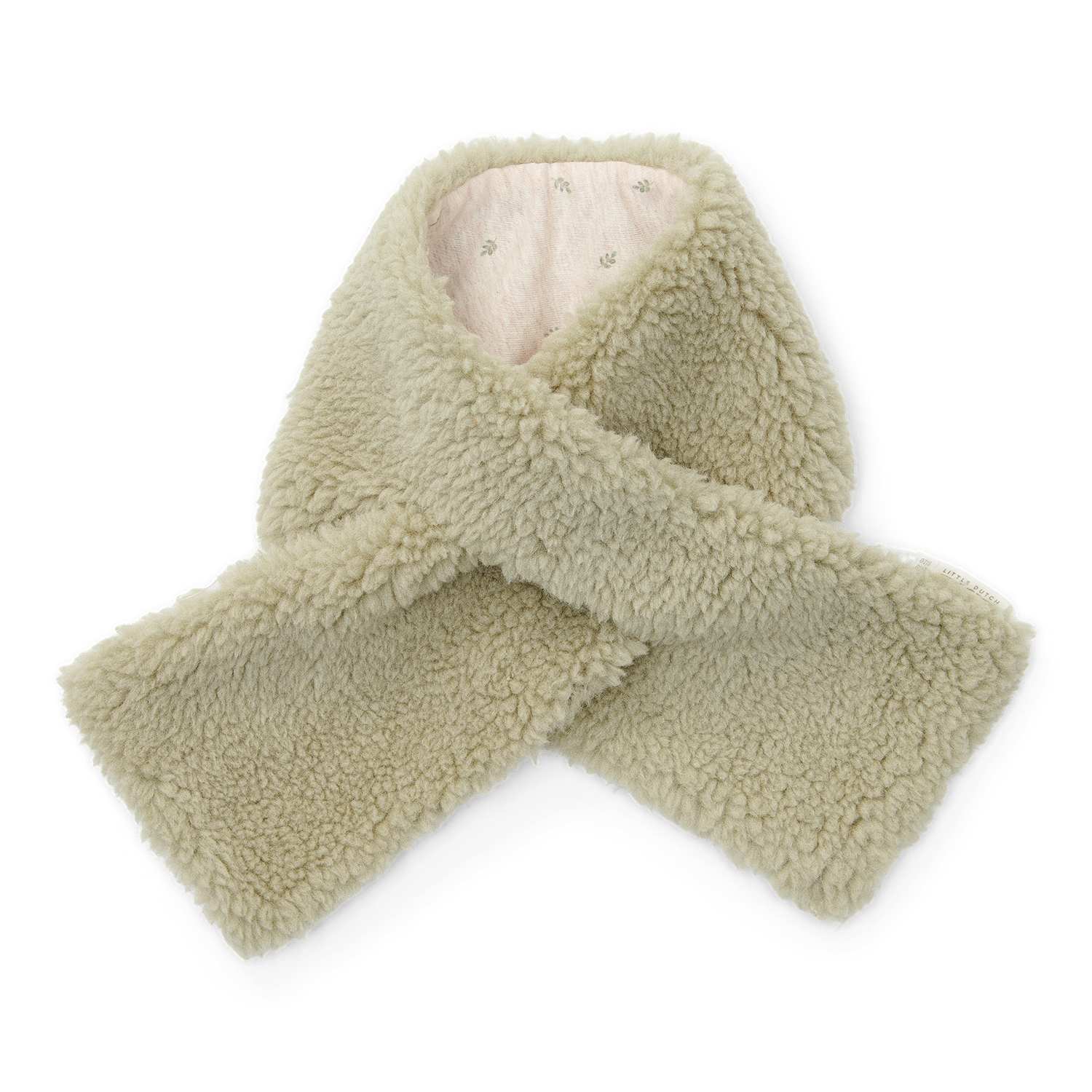 Schal Teddyfell - Newborn Winter soft green