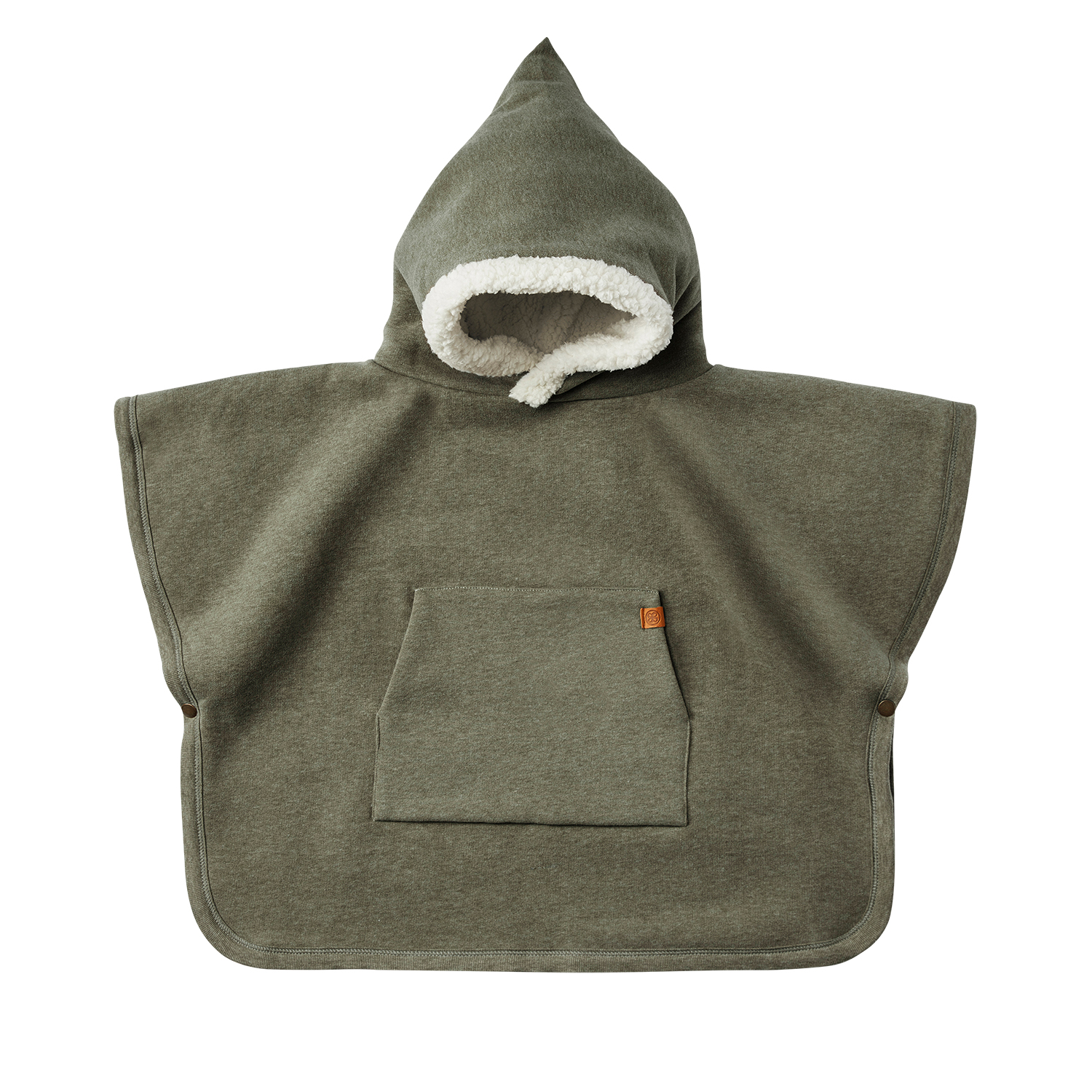 Teddy Winterponcho - Forest Green (1-3 Jahre)