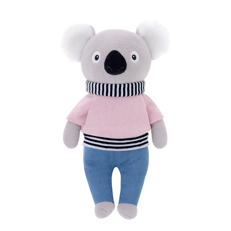 Stofftier Kuscheltier Mr. Koala Bär rosa 32 cm