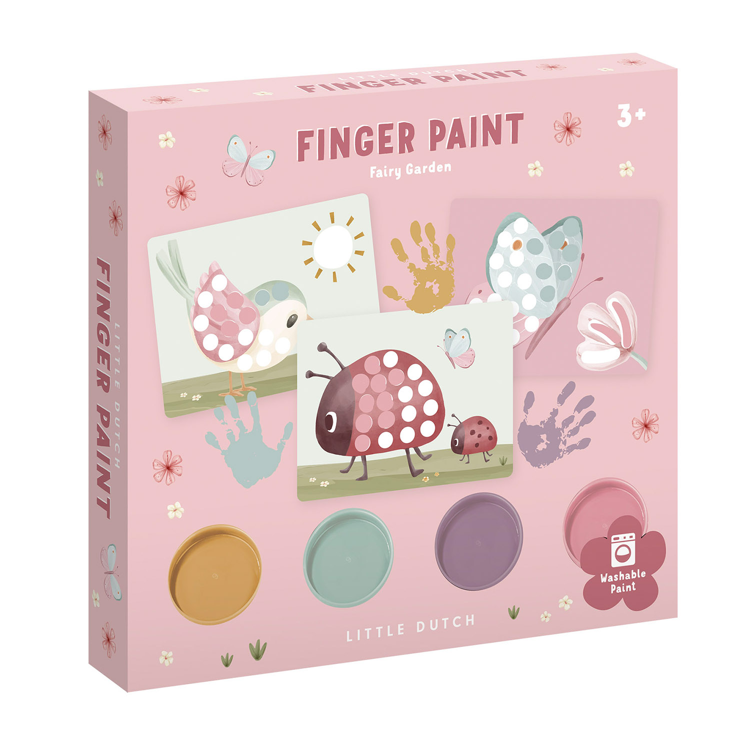 Fingermalset / Fingerfarbe - Fairy Garden