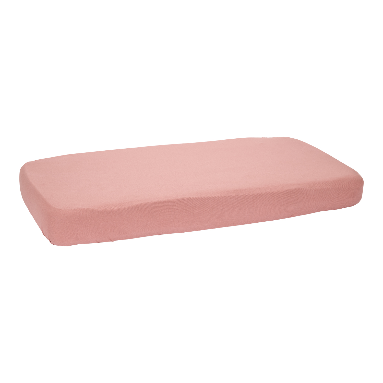 Spannbetttuch für Babywiege - Pure pink blush (40x80 cm)