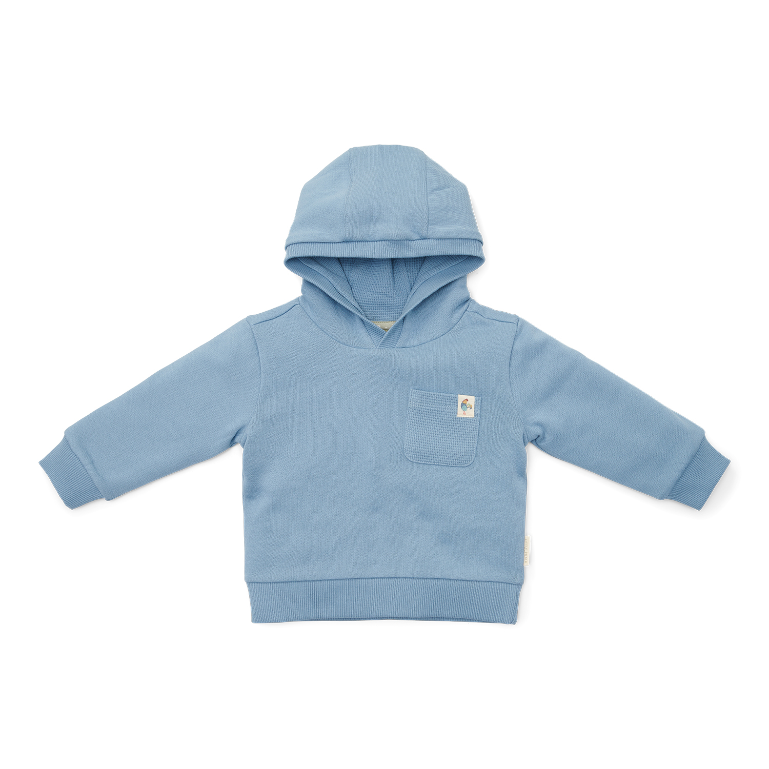 Kapuzenpullover / Hoodie Ice Blue - Little Farm blau (Gr. 104)