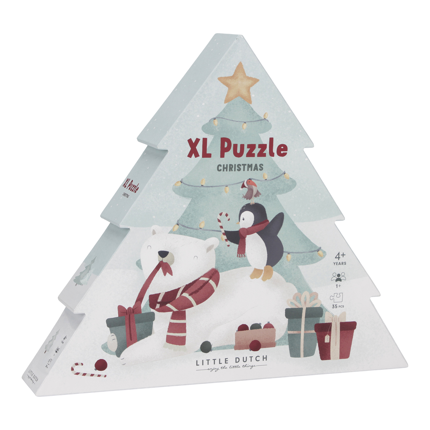 Puzzle Tannenbaum - Weihnachten XL